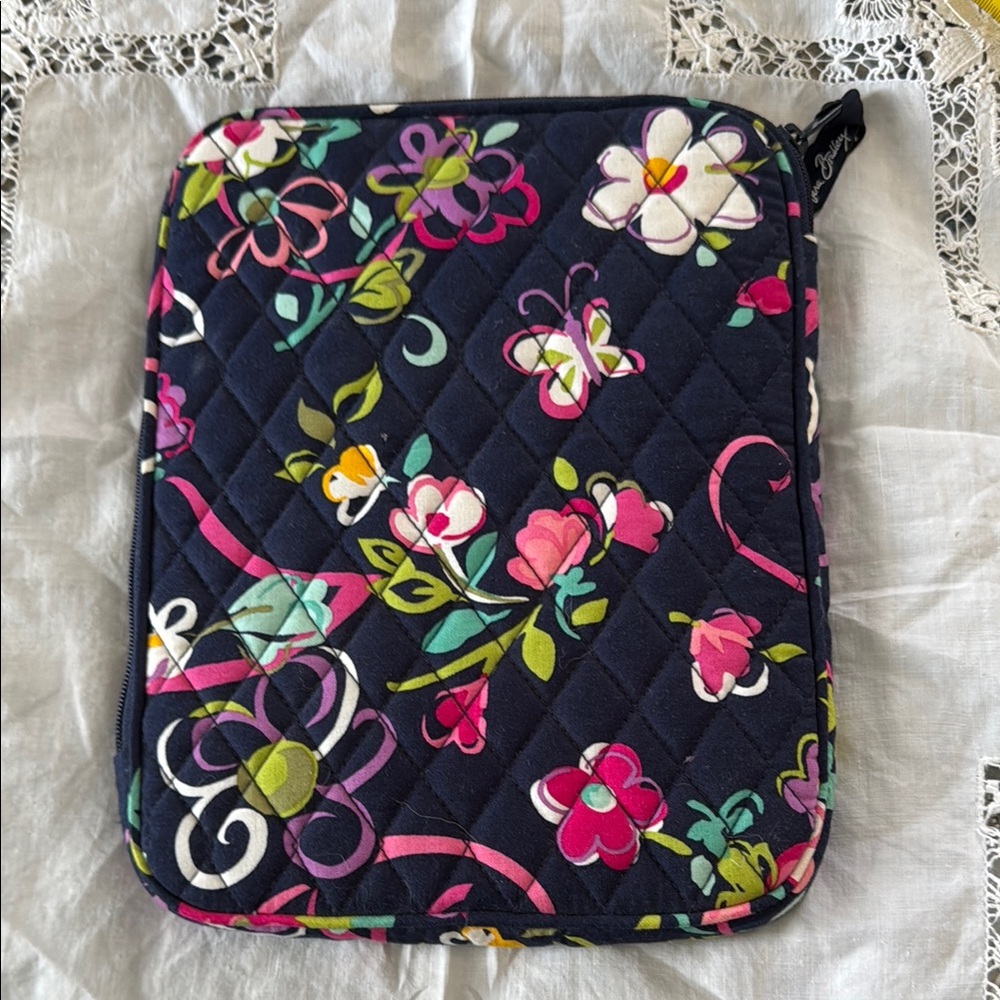 Floral Quilted Pouch